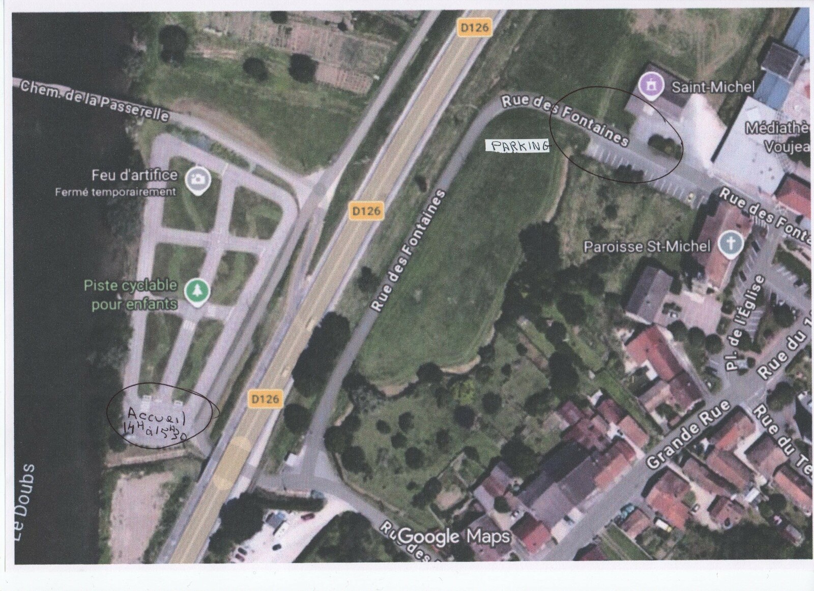 piste d'éducation routière Voujeaucourt